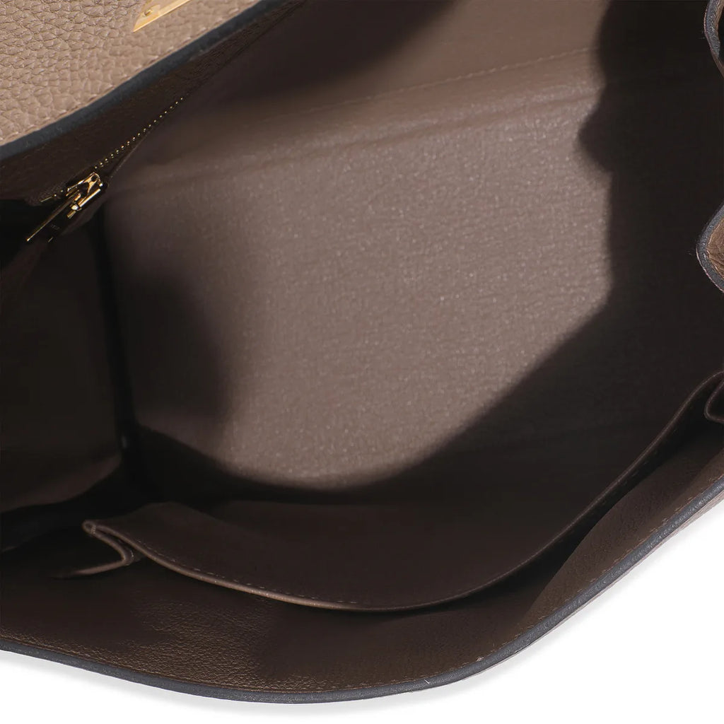2023 Hermès Beige de Weimar Togo Kelly 25 GHW