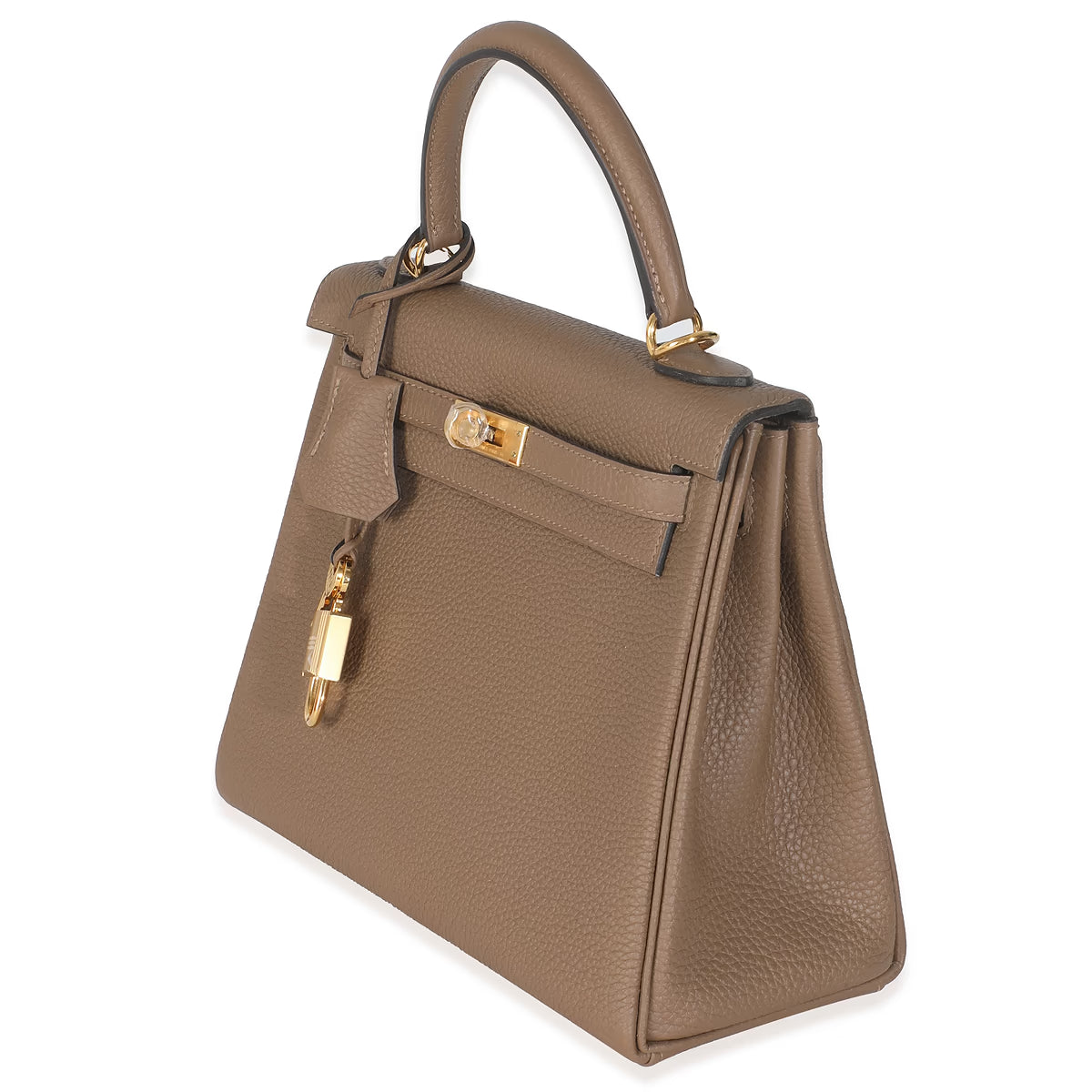 2023 Hermès Beige de Weimar Togo Kelly 25 GHW