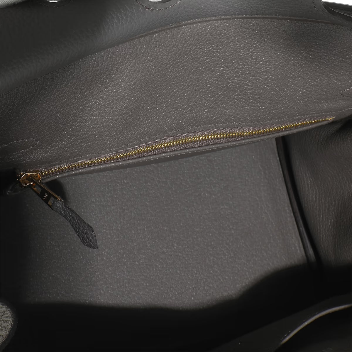 2021 Hermès Etain Togo Birkin 25 RGHW