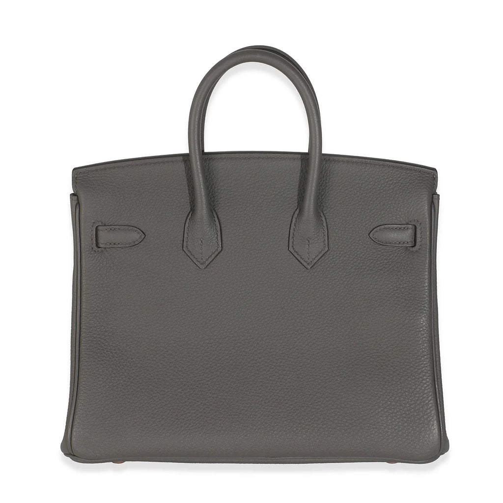 2021 Hermès Etain Togo Birkin 25 RGHW