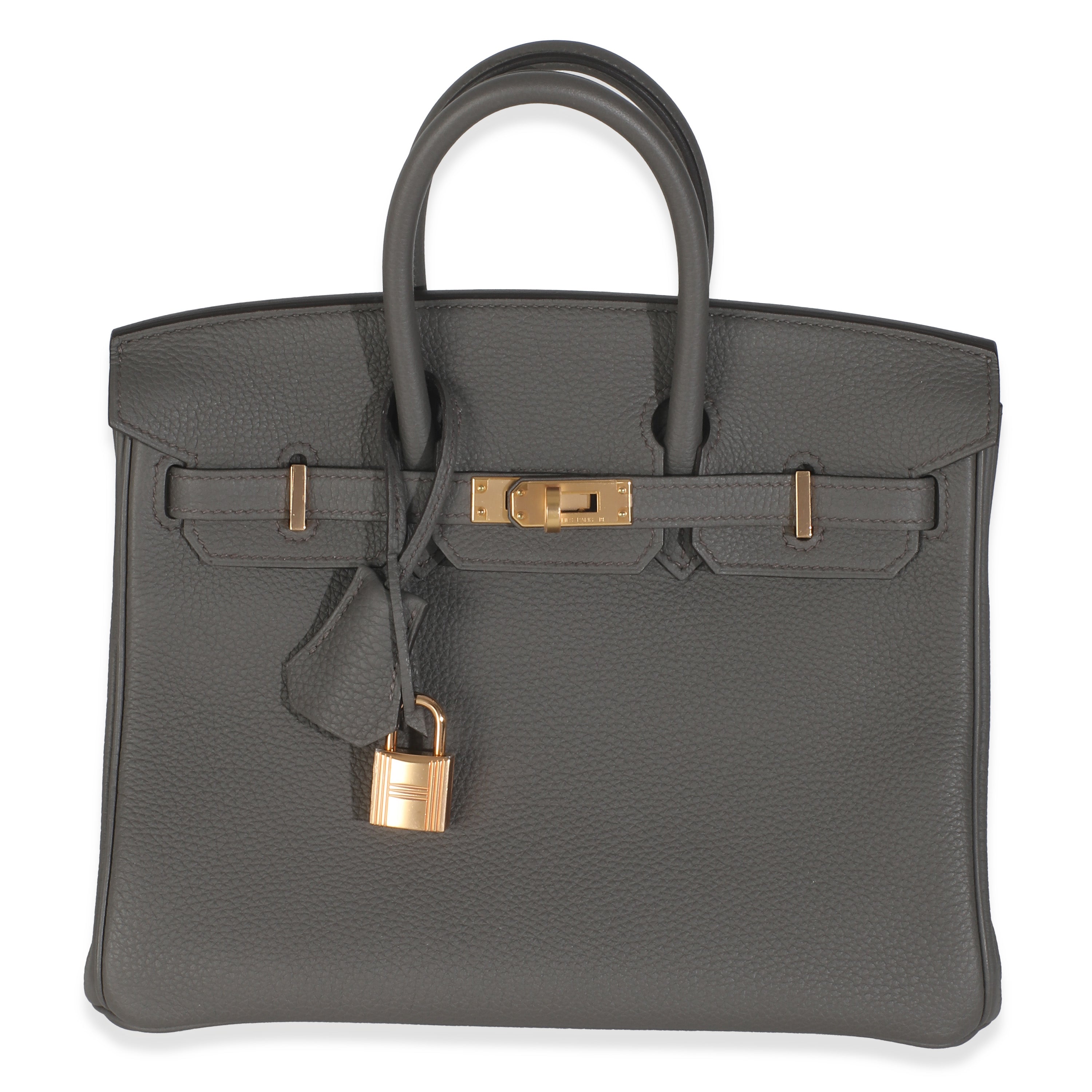 2021 Hermès Etain Togo Birkin 25 RGHW