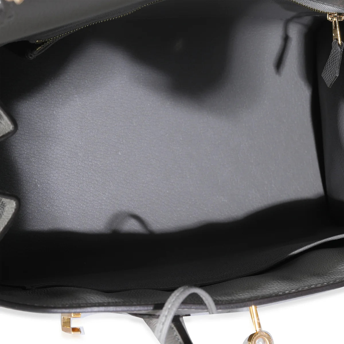 2022 Hermès Gris Meyer Epsom Sellier Birkin 30 GHW