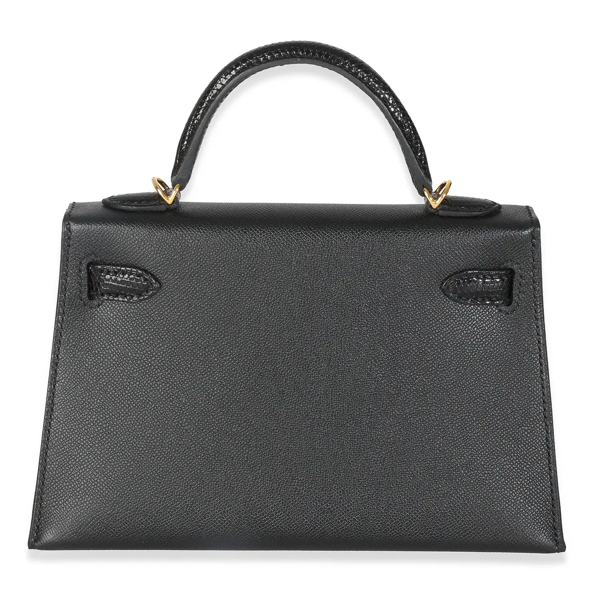 2024 Hermès Black Lizard Mini Kelly 20 Touch GHW