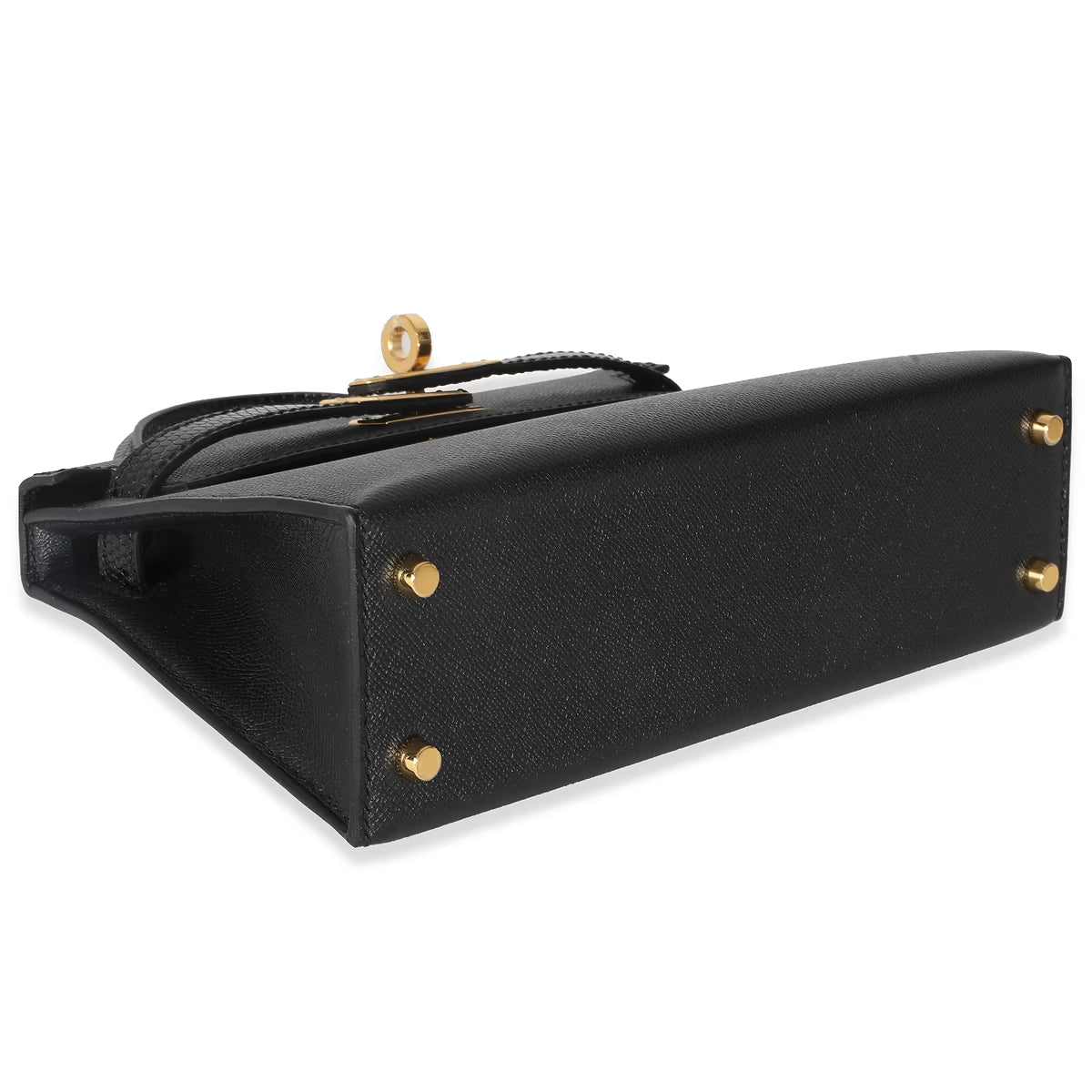 2024 Hermès Black Lizard Mini Kelly 20 Touch GHW