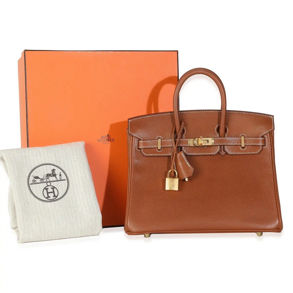2022 Hermès Fauve Barenia Birkin 25 GHW