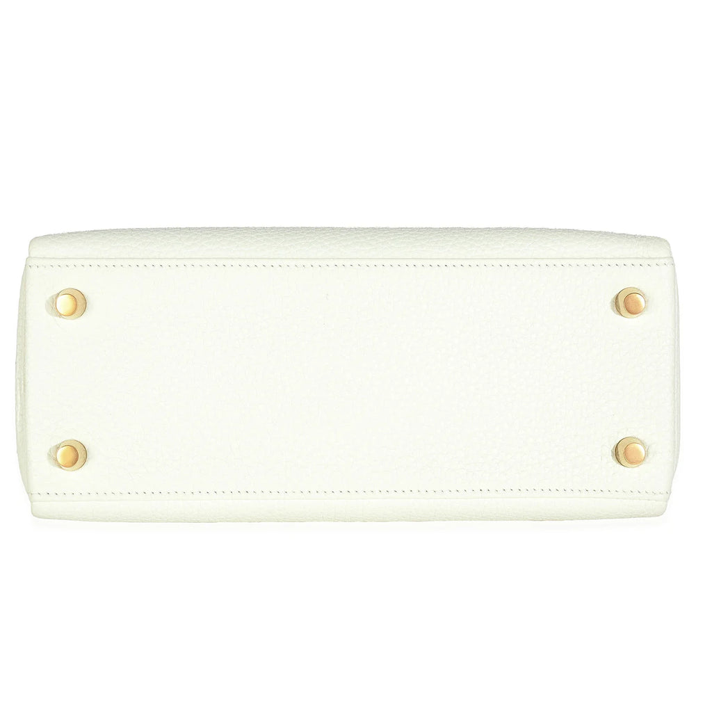 2024 Hermès Mushroom Retourne Togo Kelly 25 GHW