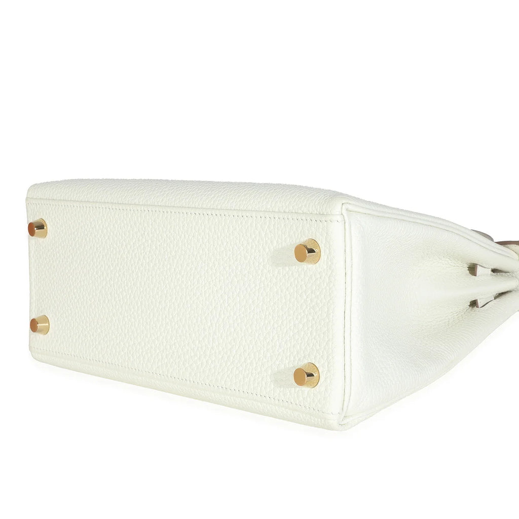 2024 Hermès Mushroom Retourne Togo Kelly 25 GHW