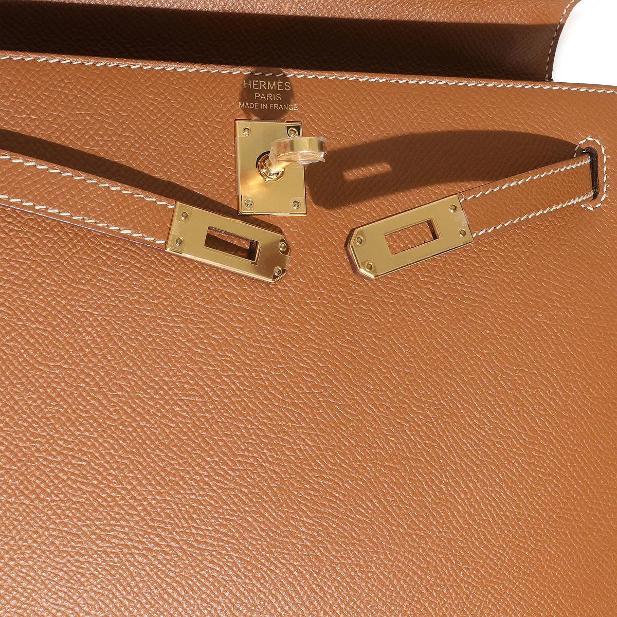 2020 Hermès Gold Epsom Sellier Kelly 25 GHW