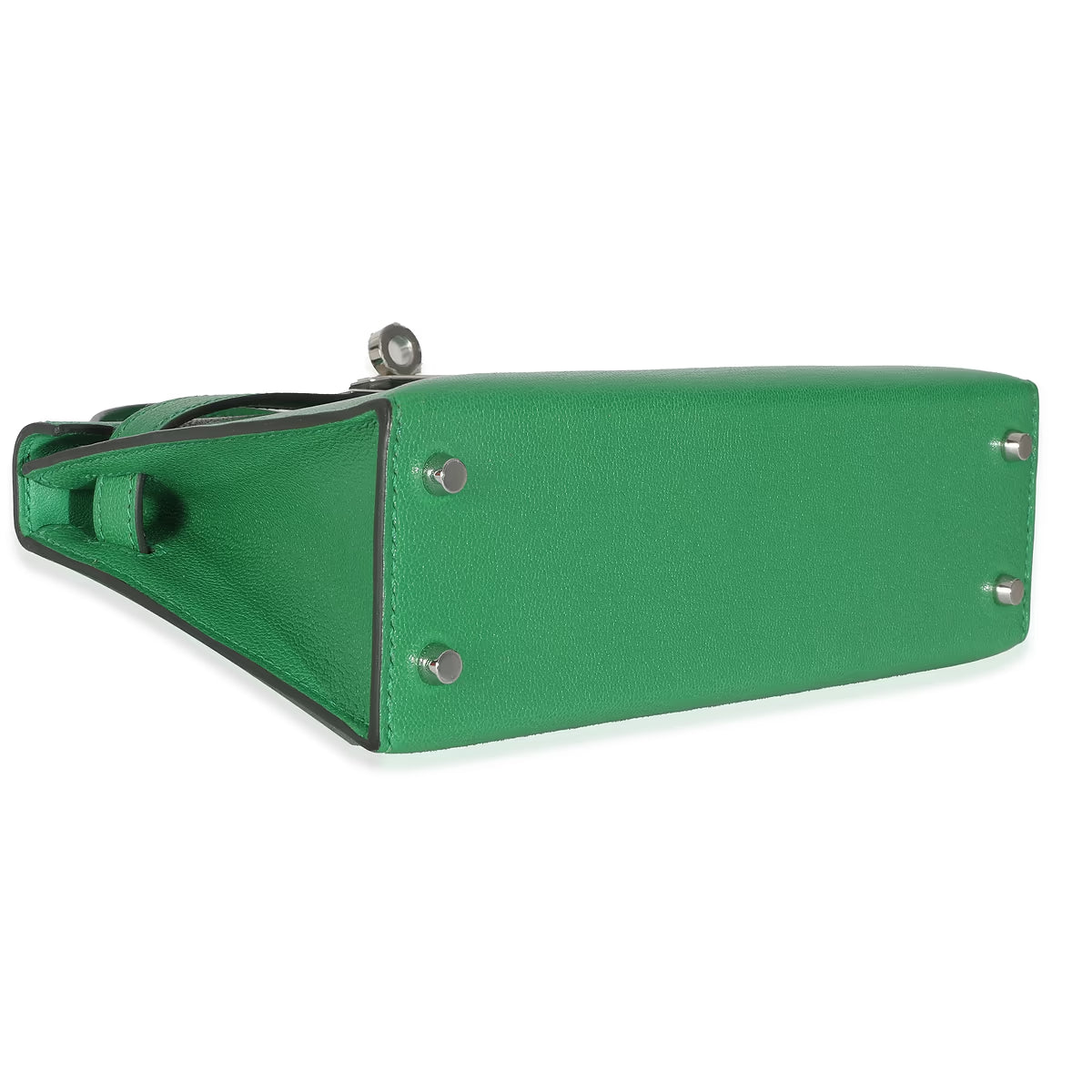 2024 Hermès Bambou Chèvre Mini Kelly 20 PHW