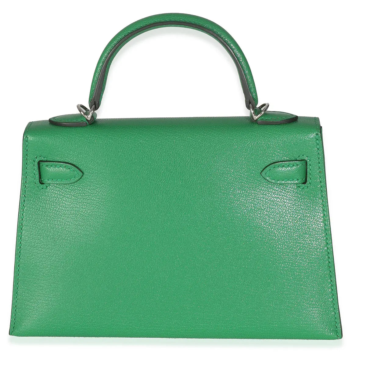 2024 Hermès Bambou Chèvre Mini Kelly 20 PHW