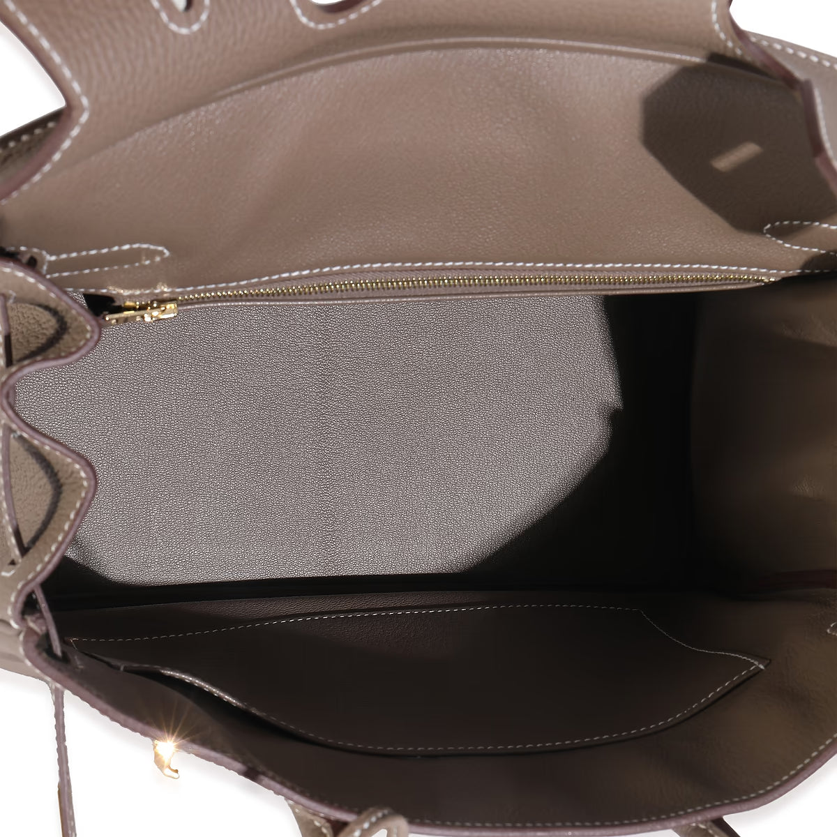 2023 Hermès Etoupe Togo Retourne Birkin 30 GHW