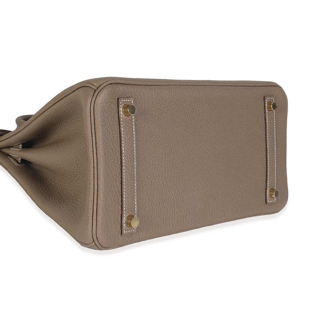 2023 Hermès Etoupe Togo Retourne Birkin 30 GHW