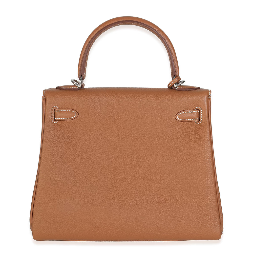 2025 Hermès Gold Togo Retourne Kelly 25 PHW