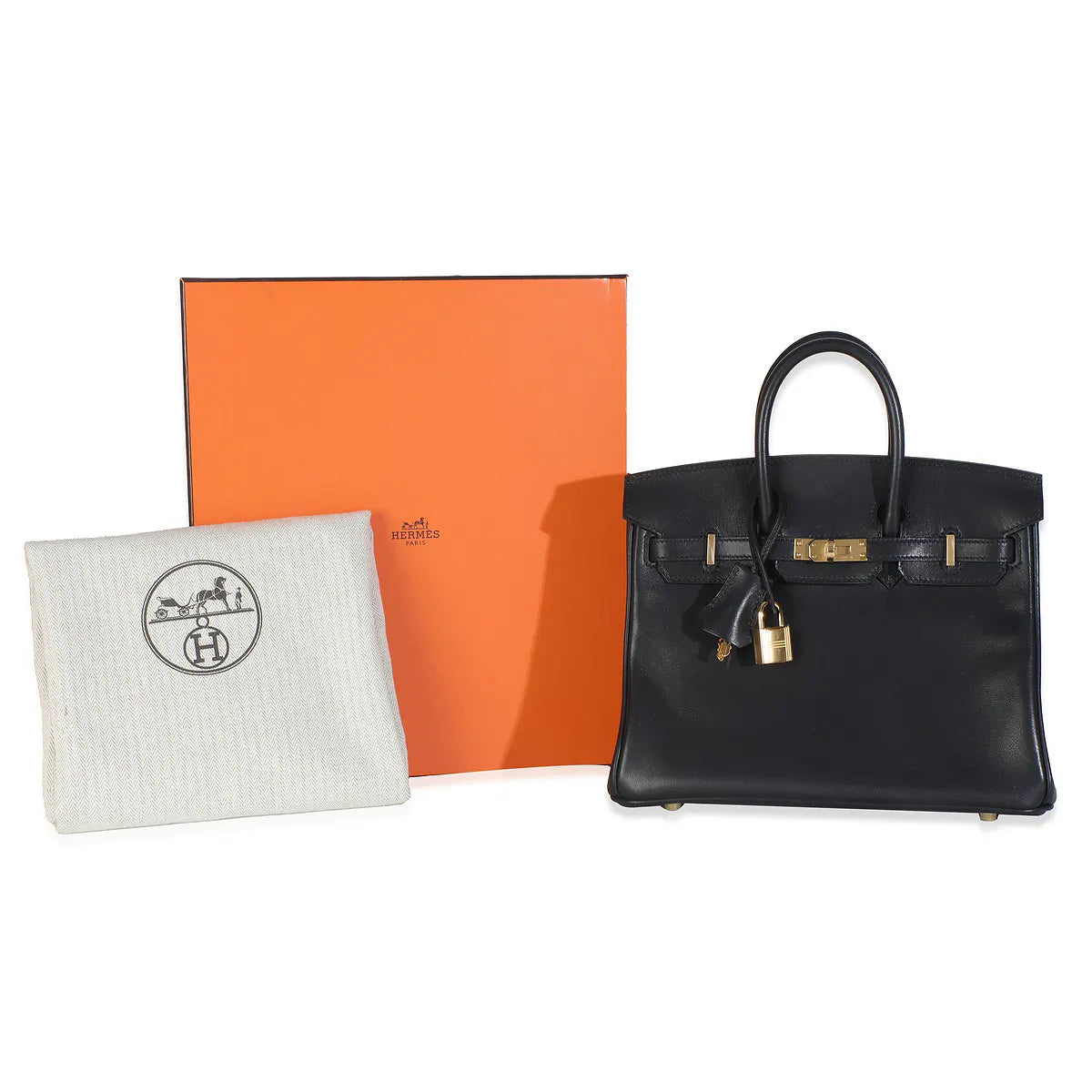 2025 Hermès Noir Volupto Birkin 25 GHW