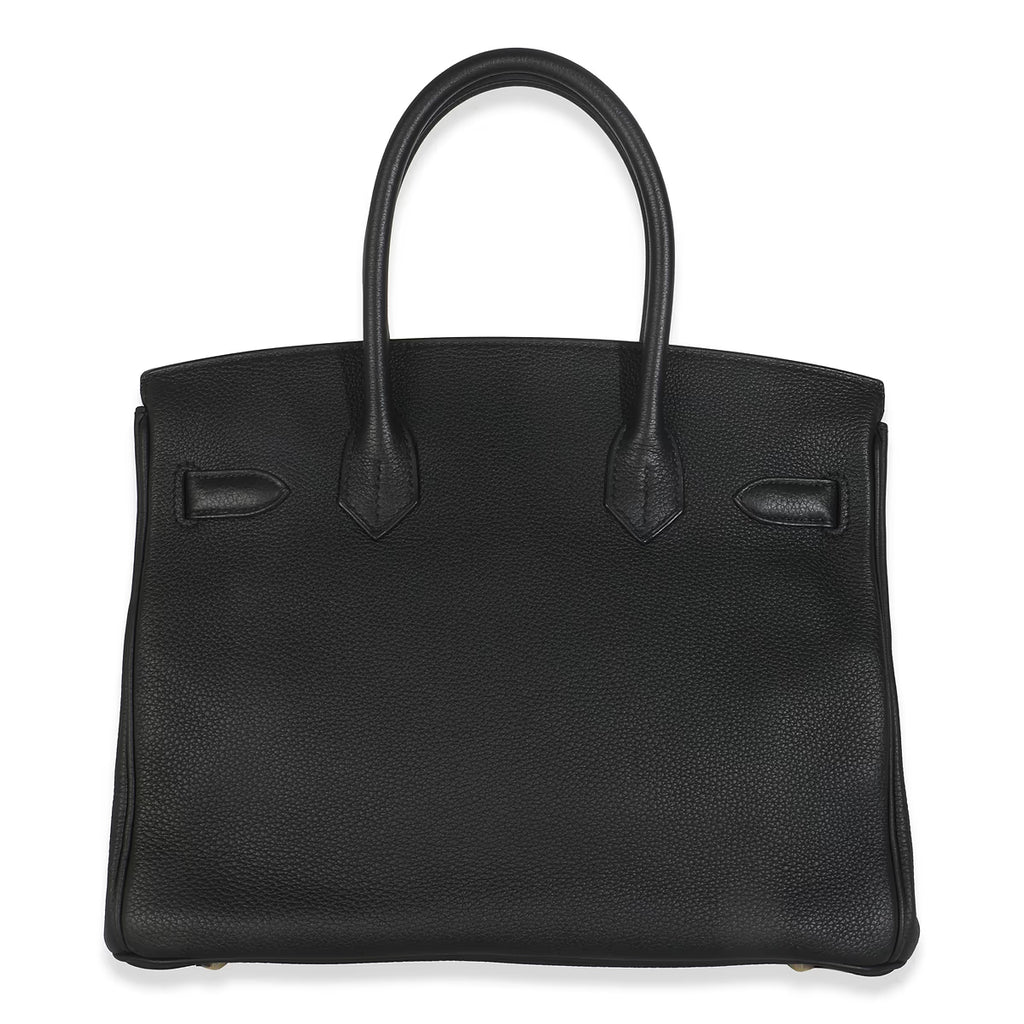 2019 Hermès Black Togo Birkin 30 GHW