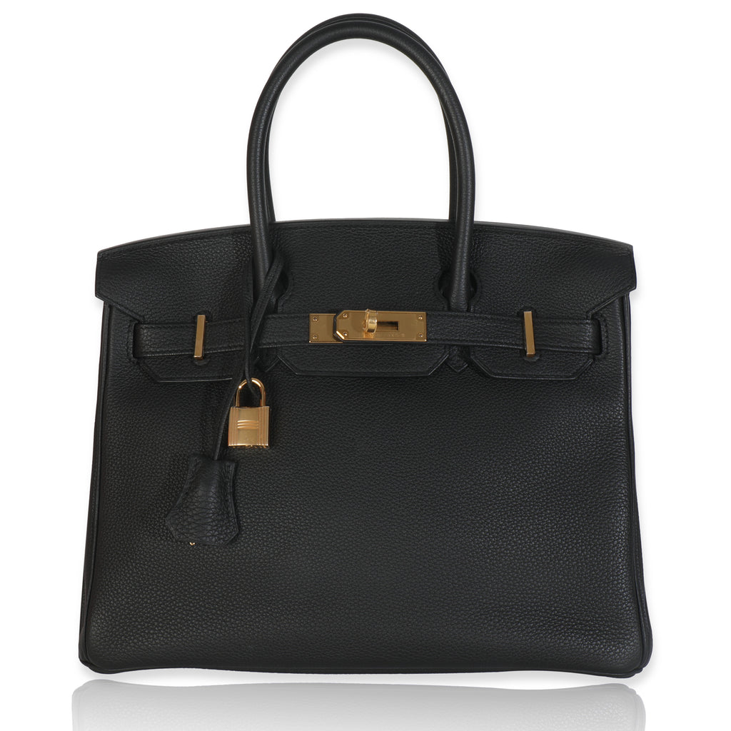 2019 Hermès Black Togo Birkin 30 GHW