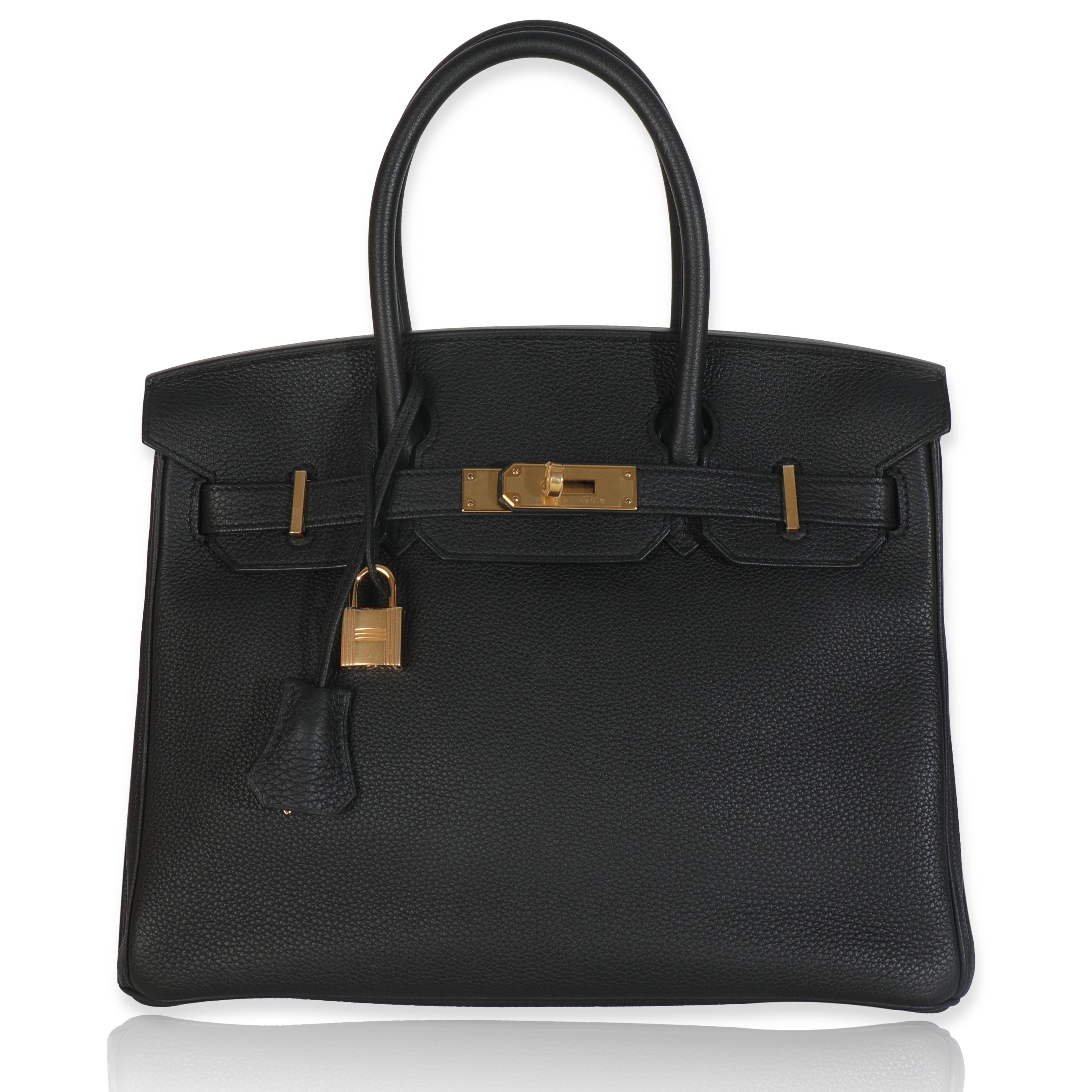 2019 Hermès Black Togo Birkin 30 GHW