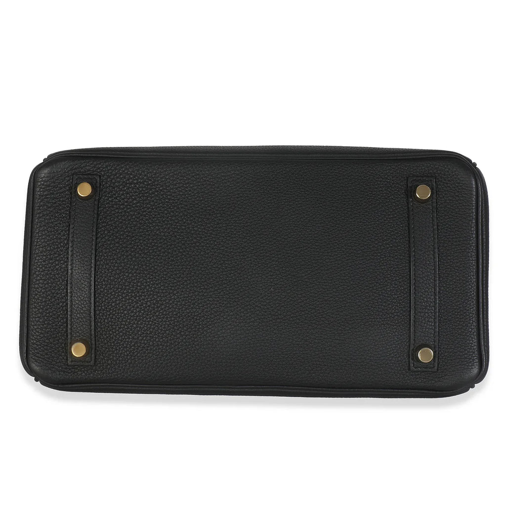 2019 Hermès Black Togo Birkin 30 GHW