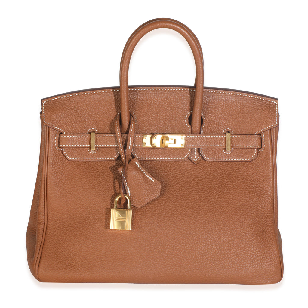 2021 Hermès Gold Togo Birkin 25 GHW