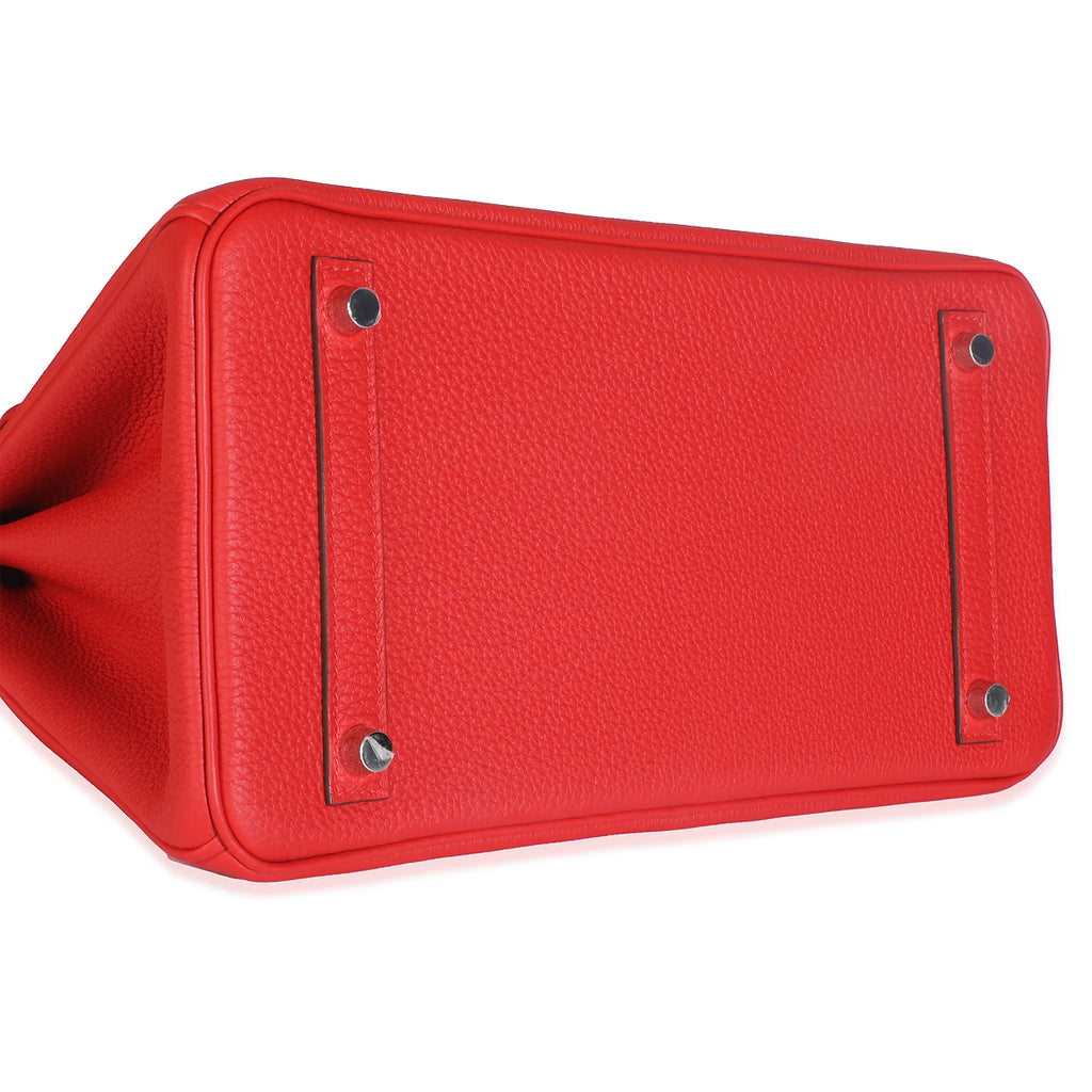 2020 Hermès Rouge Radieux Birkin 25 PHW