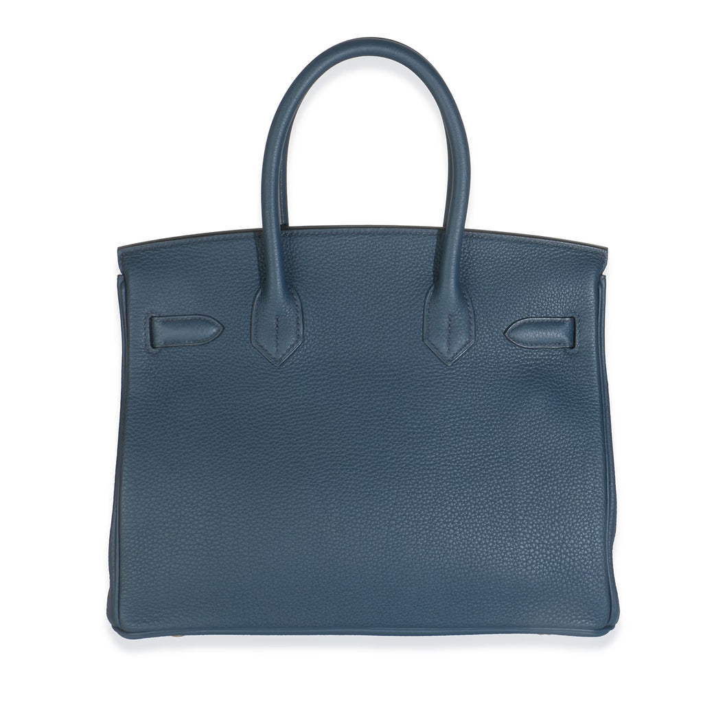2024 Hermès Bleu de Prusse Togo Birkin 30 GHW
