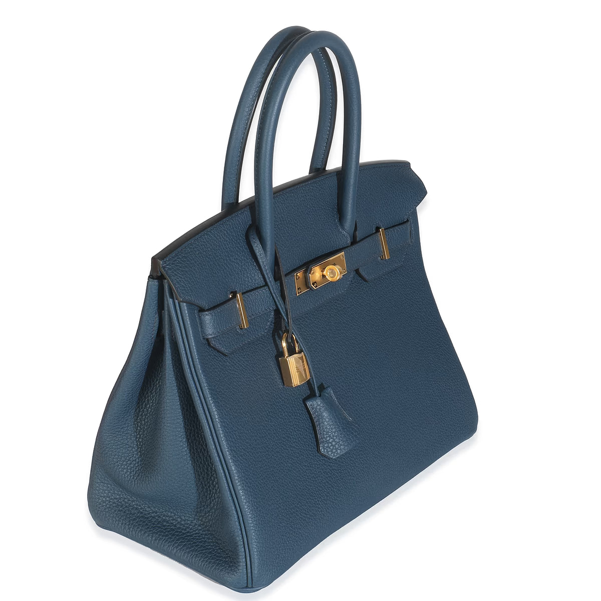 2024 Hermès Bleu de Prusse Togo Birkin 30 GHW