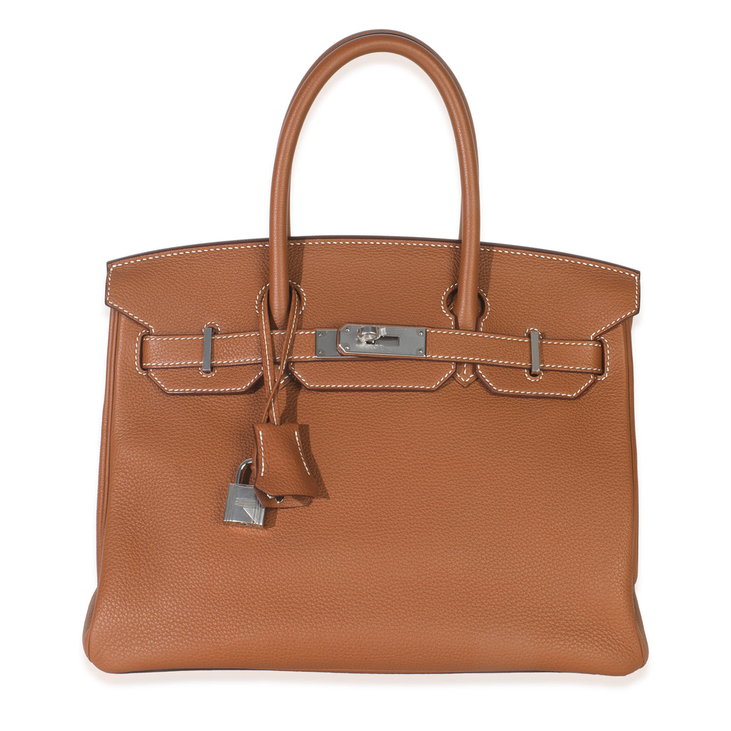 2020 Hermès Gold Togo Birkin 30 PHW