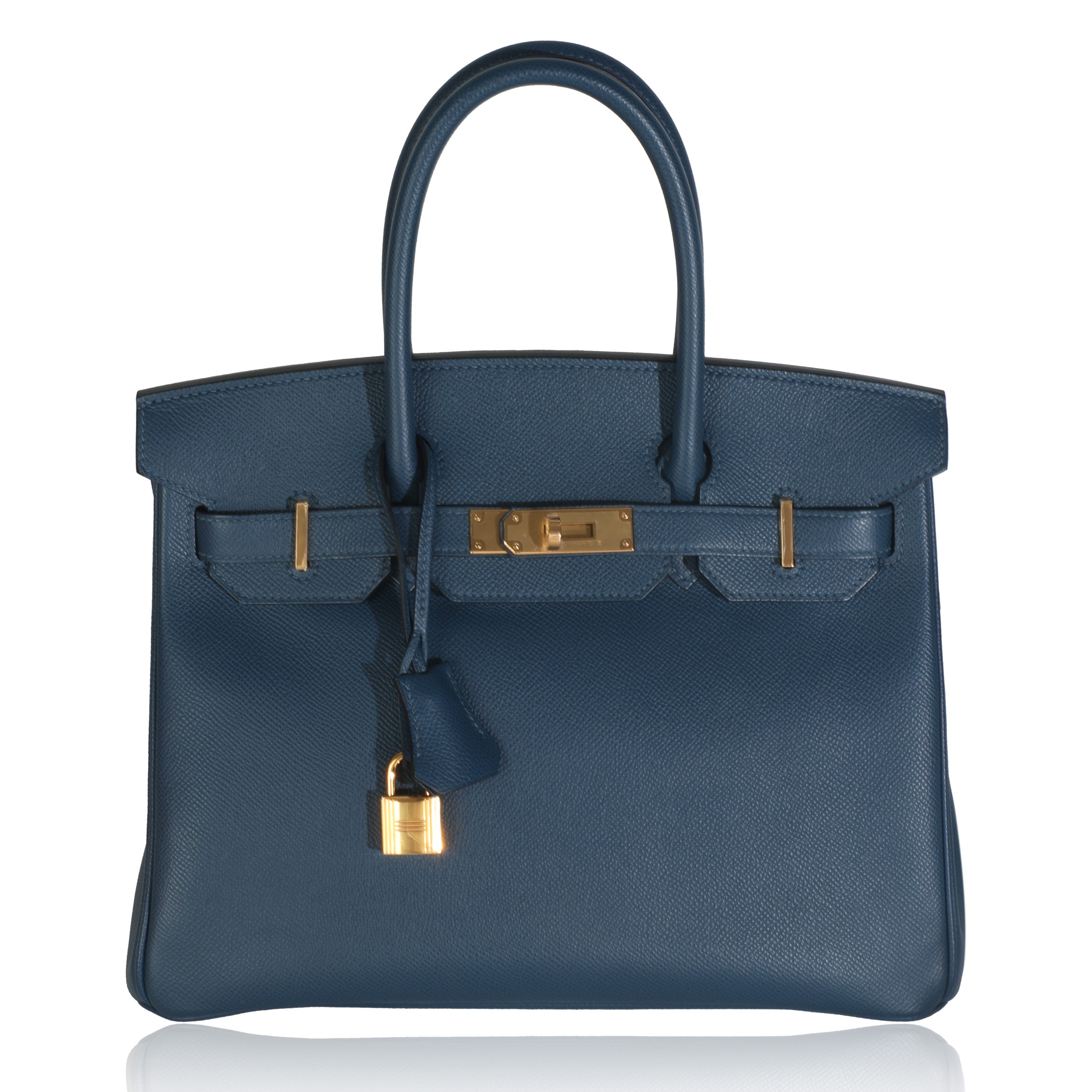 2020 Hermès Deep Blue Epsom Birkin 30 GHW