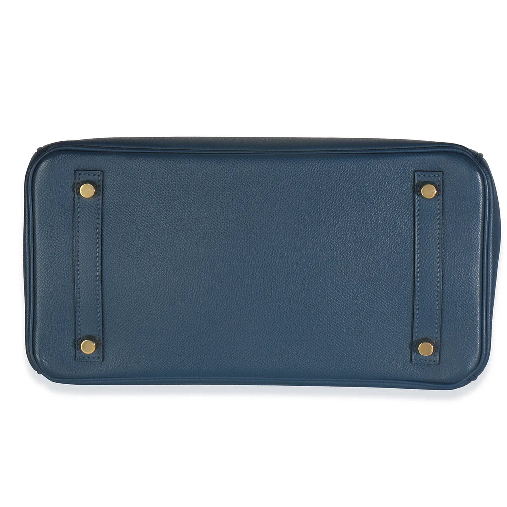 2020 Hermès Deep Blue Epsom Birkin 30 GHW