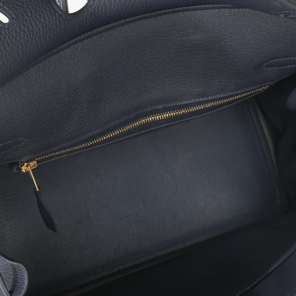 2017 Hermès Bleu Nuit Togo Birkin 25 GHW