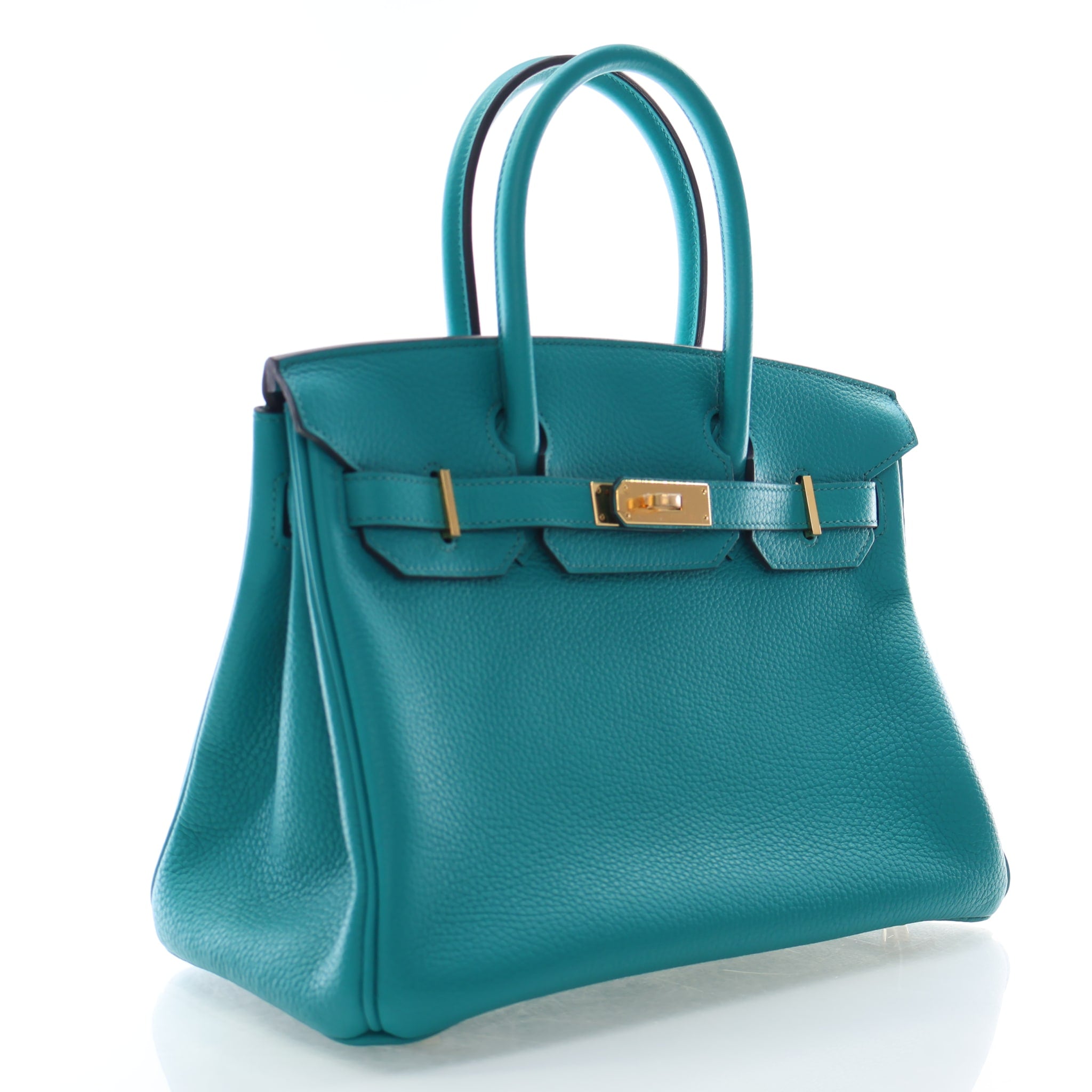 Hermès Vert Verone Togo Birkin 30 (GHW | 2016)