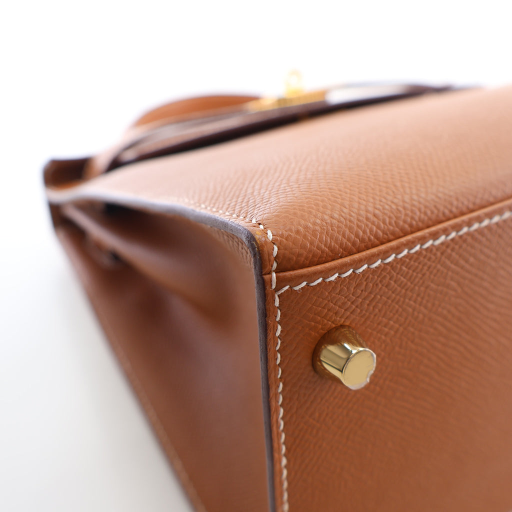 Hermès Gold Epsom Kelly 28 (GHW | 2022)
