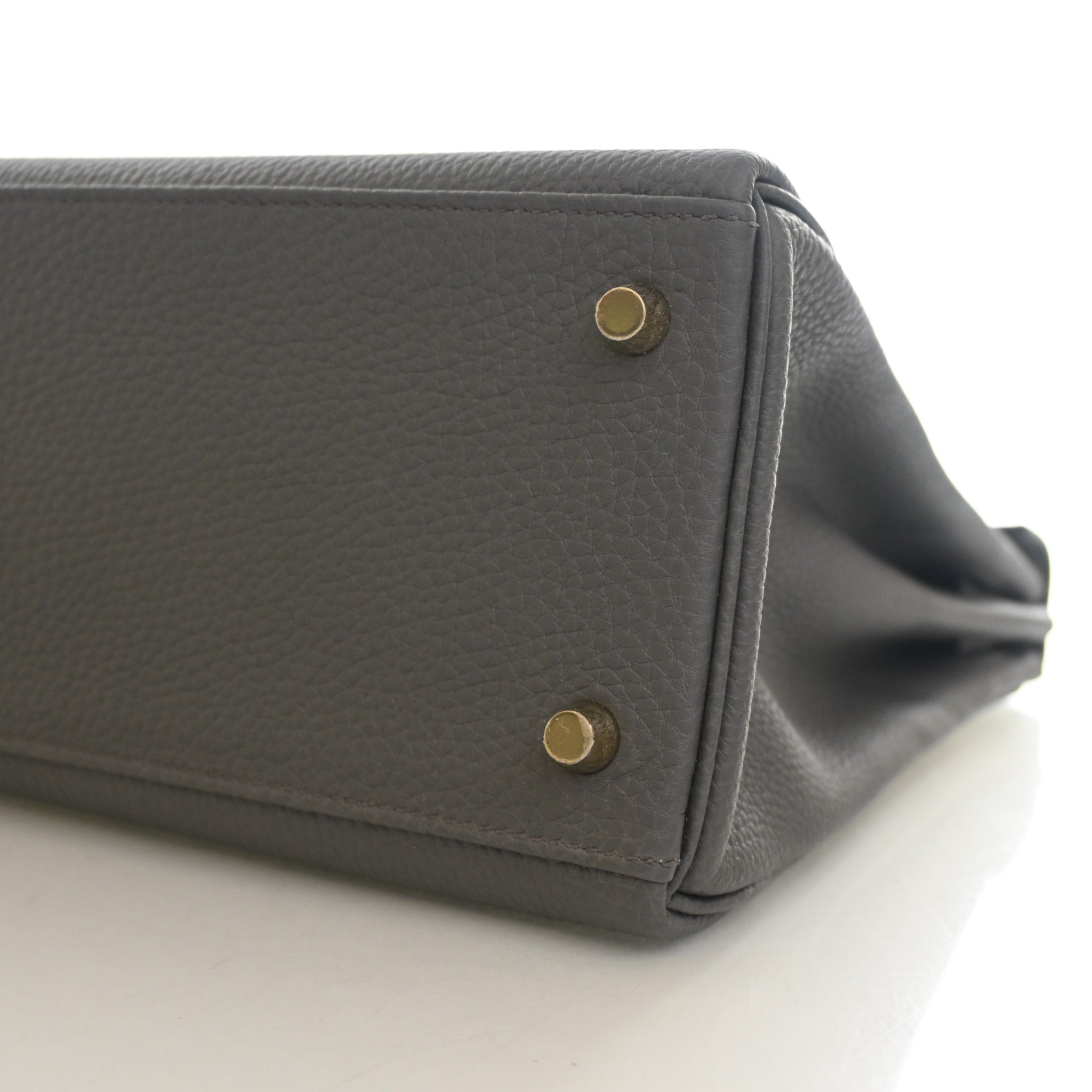 Hermès Gris Étain Togo Kelly 32 (GHW | 2021)