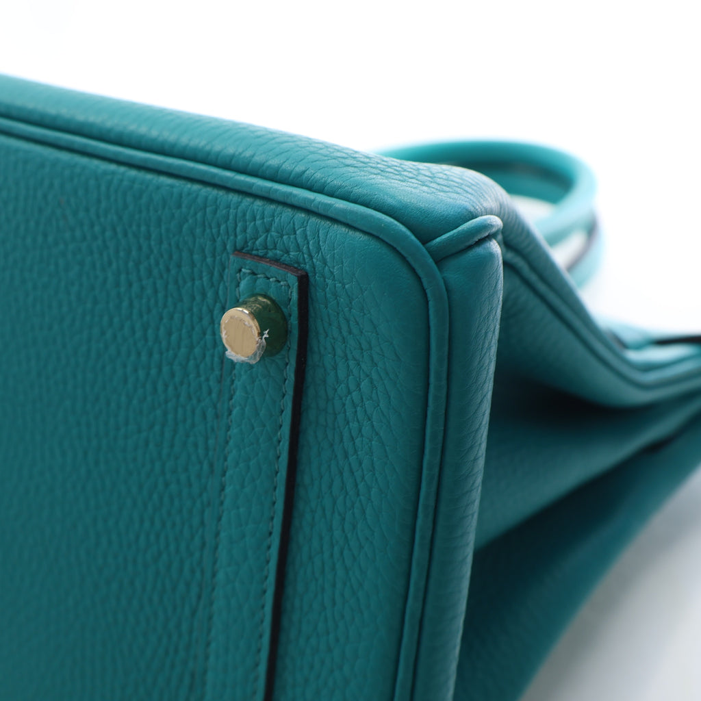 Hermès Vert Verone Togo Birkin 30 (GHW | 2016)