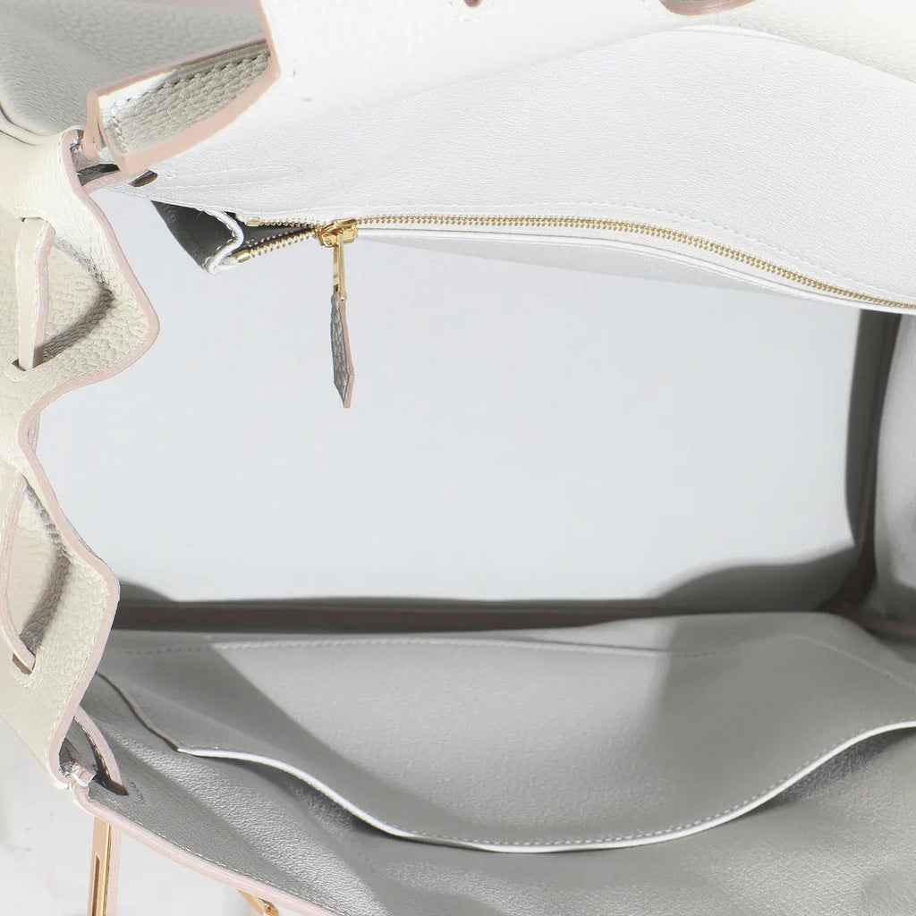 2023 Hermès Gris Neve Togo Birkin 35 GHW