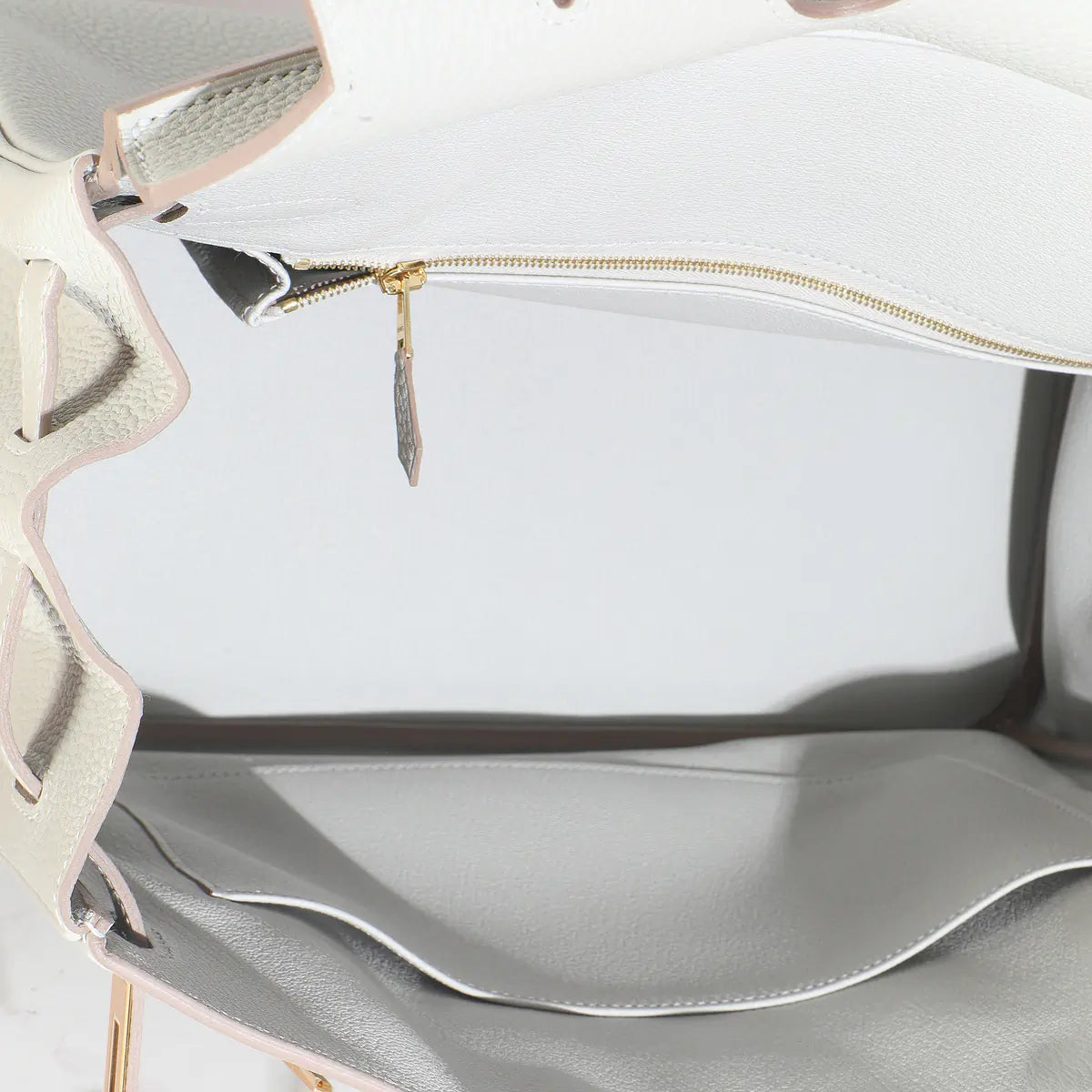 2023 Hermès Gris Neve Togo Birkin 35 GHW