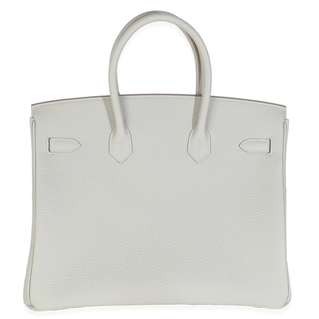 2023 Hermès Gris Neve Togo Birkin 35 GHW