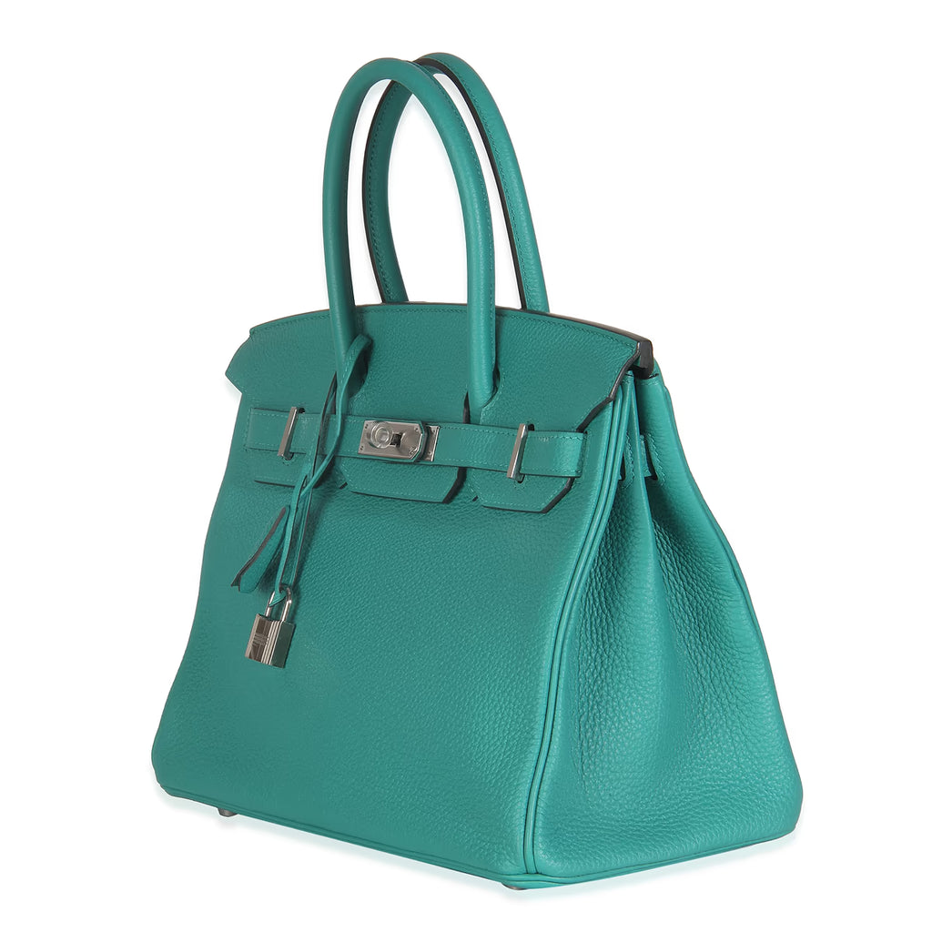 2019 Hermès Vert Verone Togo Birkin 30 PHW