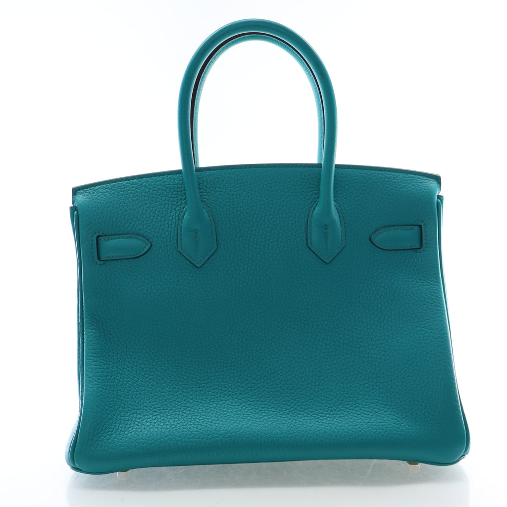 Hermès Vert Verone Togo Birkin 30 (GHW | 2016)