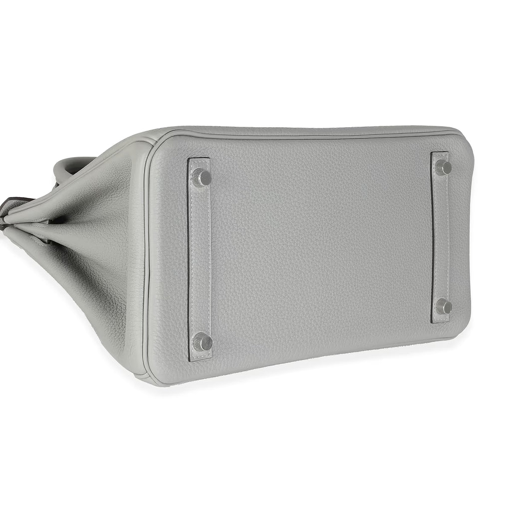 2024 Hermès Gris Meyer Togo Birkin 30 PHW