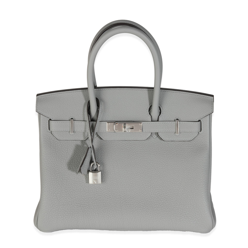 2024 Hermès Gris Meyer Togo Birkin 30 PHW