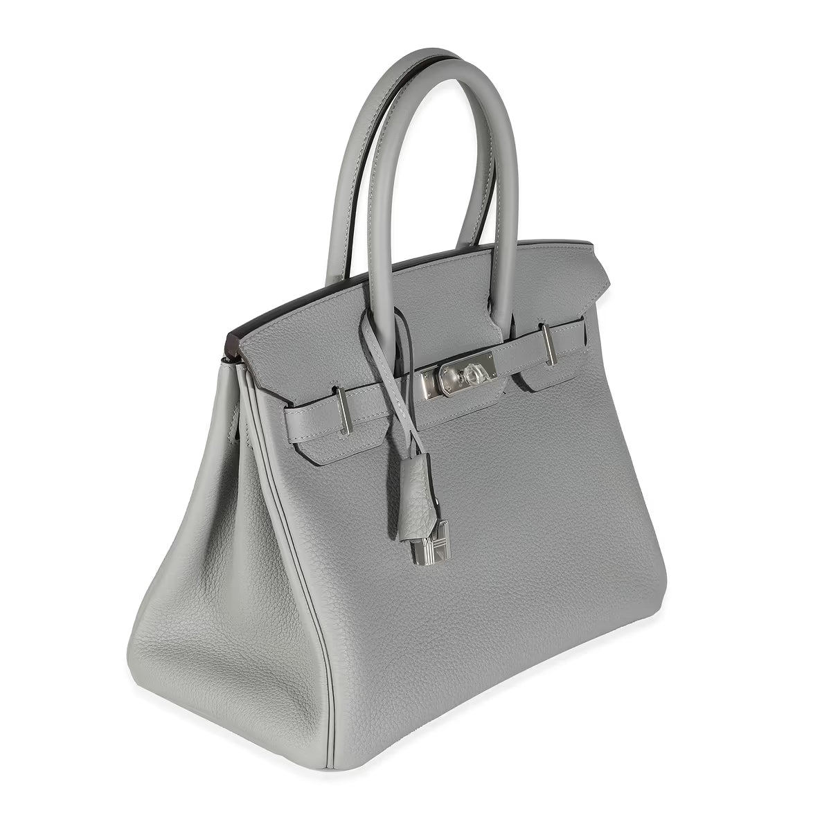 2024 Hermès Gris Meyer Togo Birkin 30 PHW