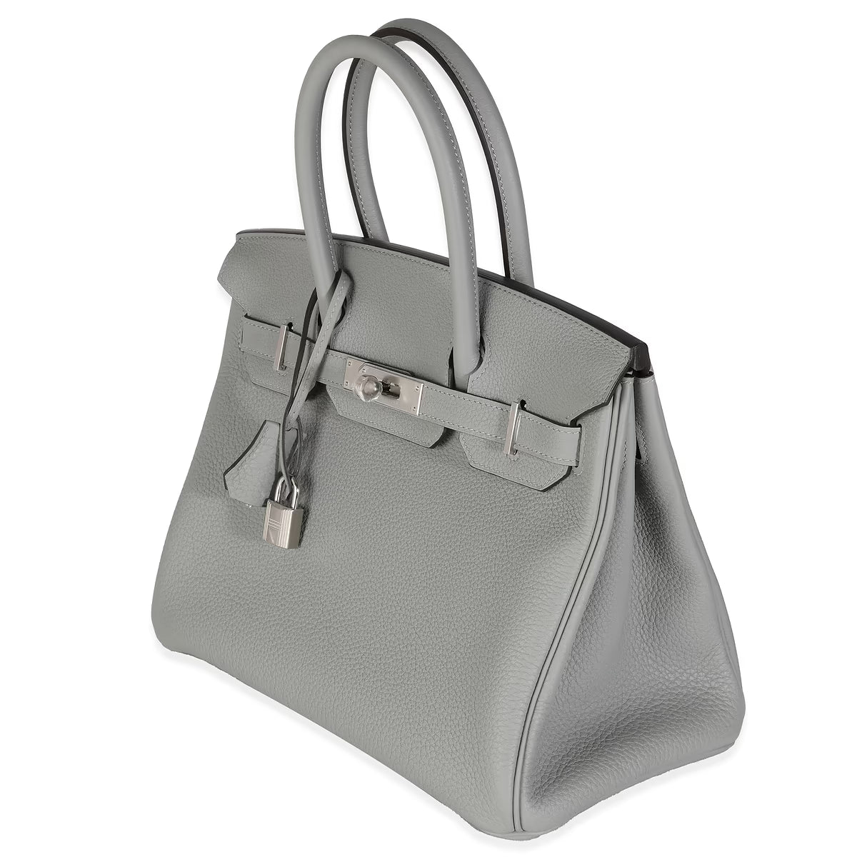 2024 Hermès Gris Meyer Togo Birkin 30 PHW