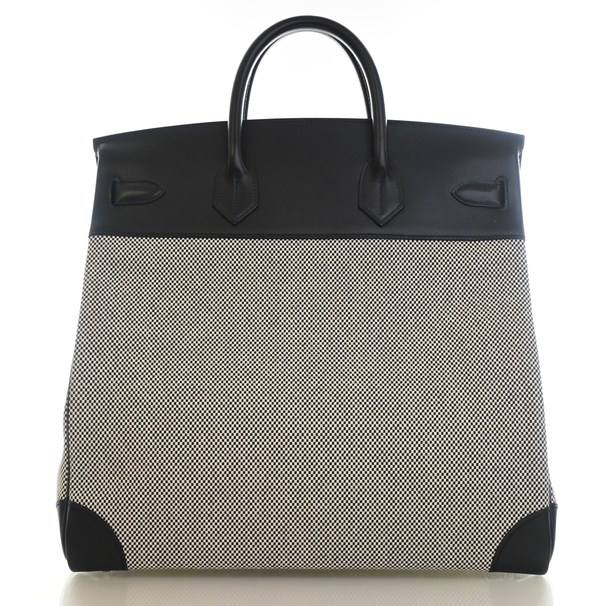 Hermès Noir Criss Cross Toile HAC Birkin 40 (PHW | 2022)